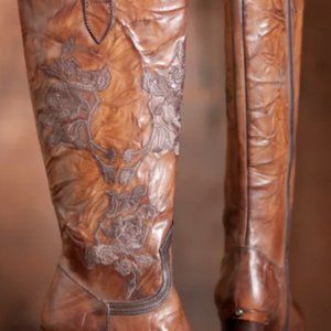 Mark Nason Women's Tansy Leather Boots Made In Itlay  NEW